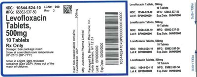 500mg 10ct - LABEL LEVOFLOXACIN TABS 500MG BPI(10544 624 10) AUROBINDO(65862 537 50) REV2